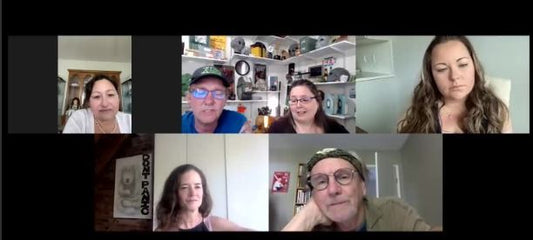 The cast from THE X-Files Episode CHINGA talk with The X-Files Preservation Collection