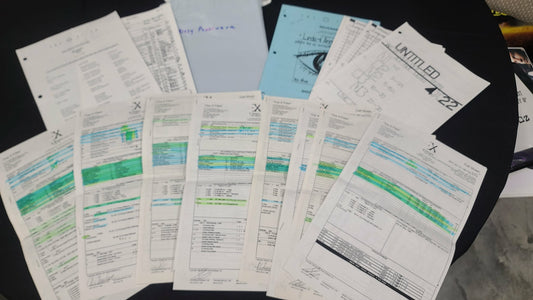 *X-Files - Original Production Used Script -Elegy