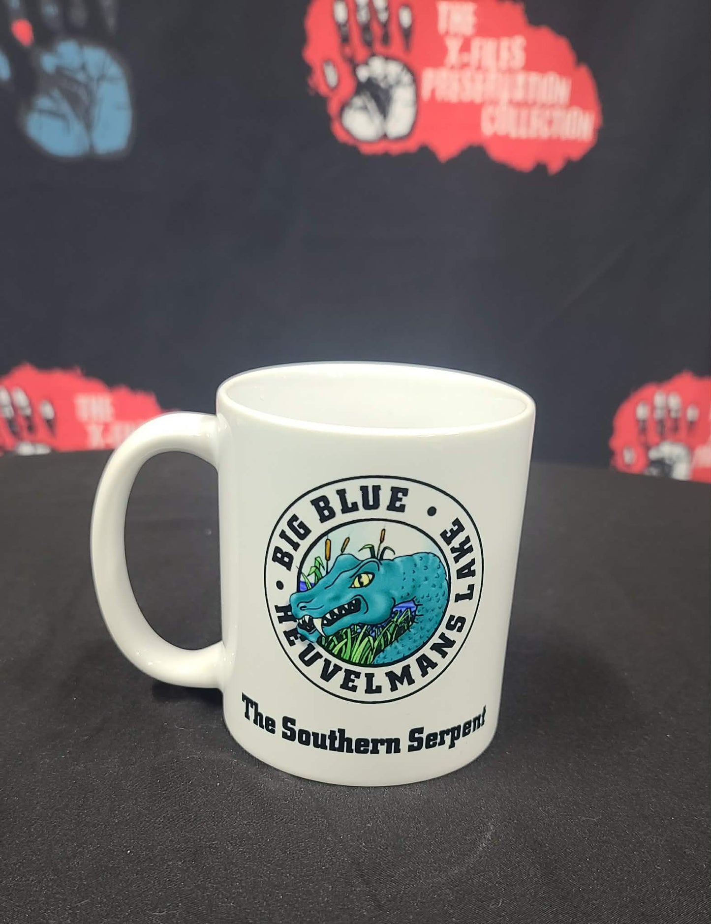 *X-Files- Big Blue Coffee Mug-Production Used Set Dressing
