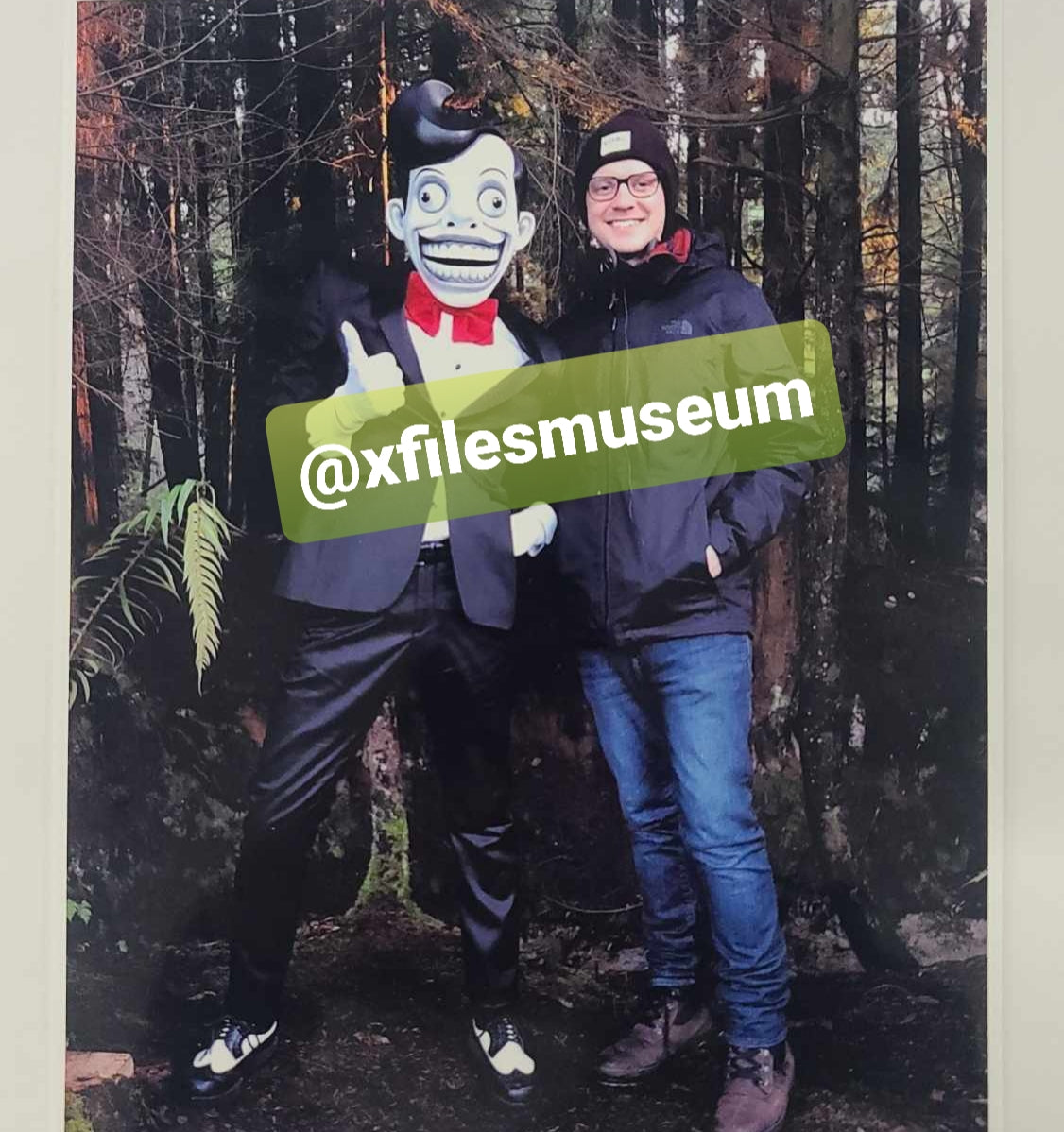 "Mr Chuckleteeth" 8x10 Photo Keith Arbuthnot and Benjamin VanAllen