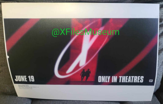 The X-Files FIGHT THE FUTURE Concept Art Print 13" x 19" Poster Print - 95