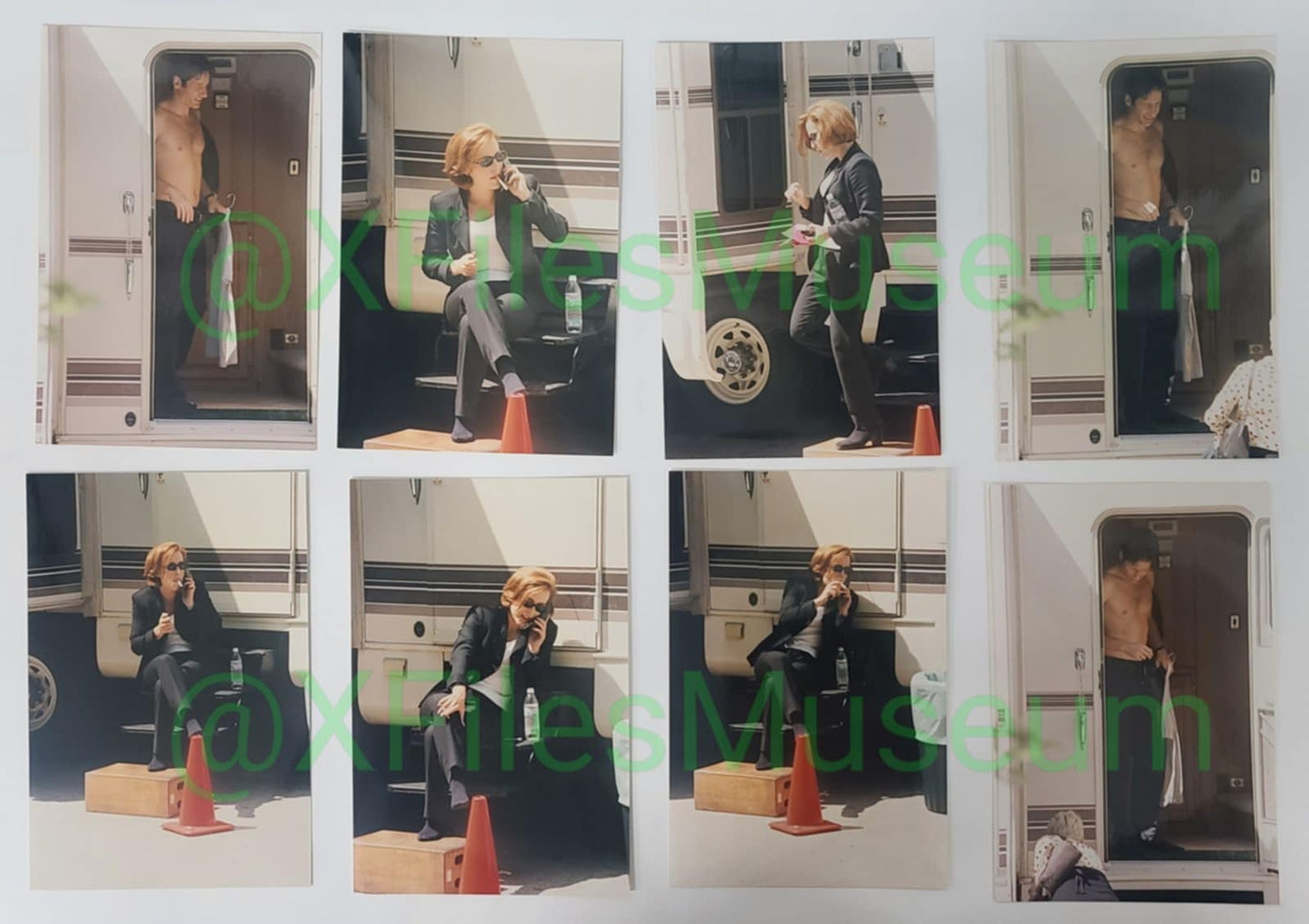 X-Files -" Fight The Future" - Photo Lot B- Behind the Scenes