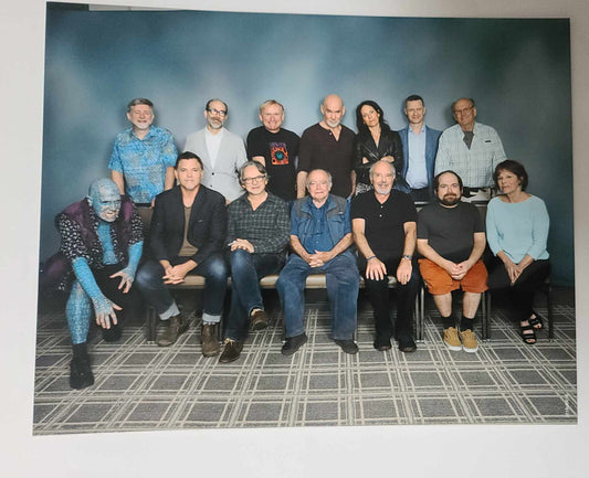 X-Files Cast- Group photo B- 8"x10"
