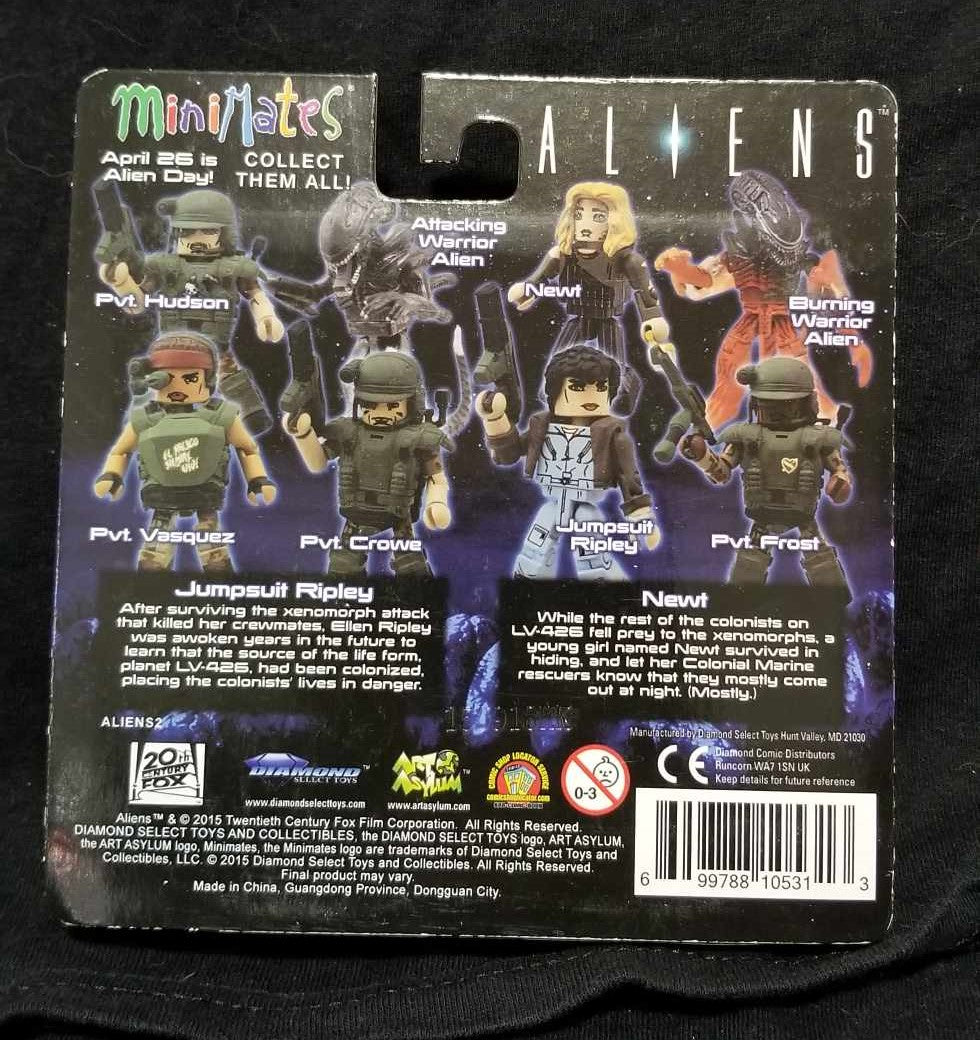 Minimates 2 pack- Aliens, Nightmare Before Christmas, Pirates of the Caribean, The Walking Dead,