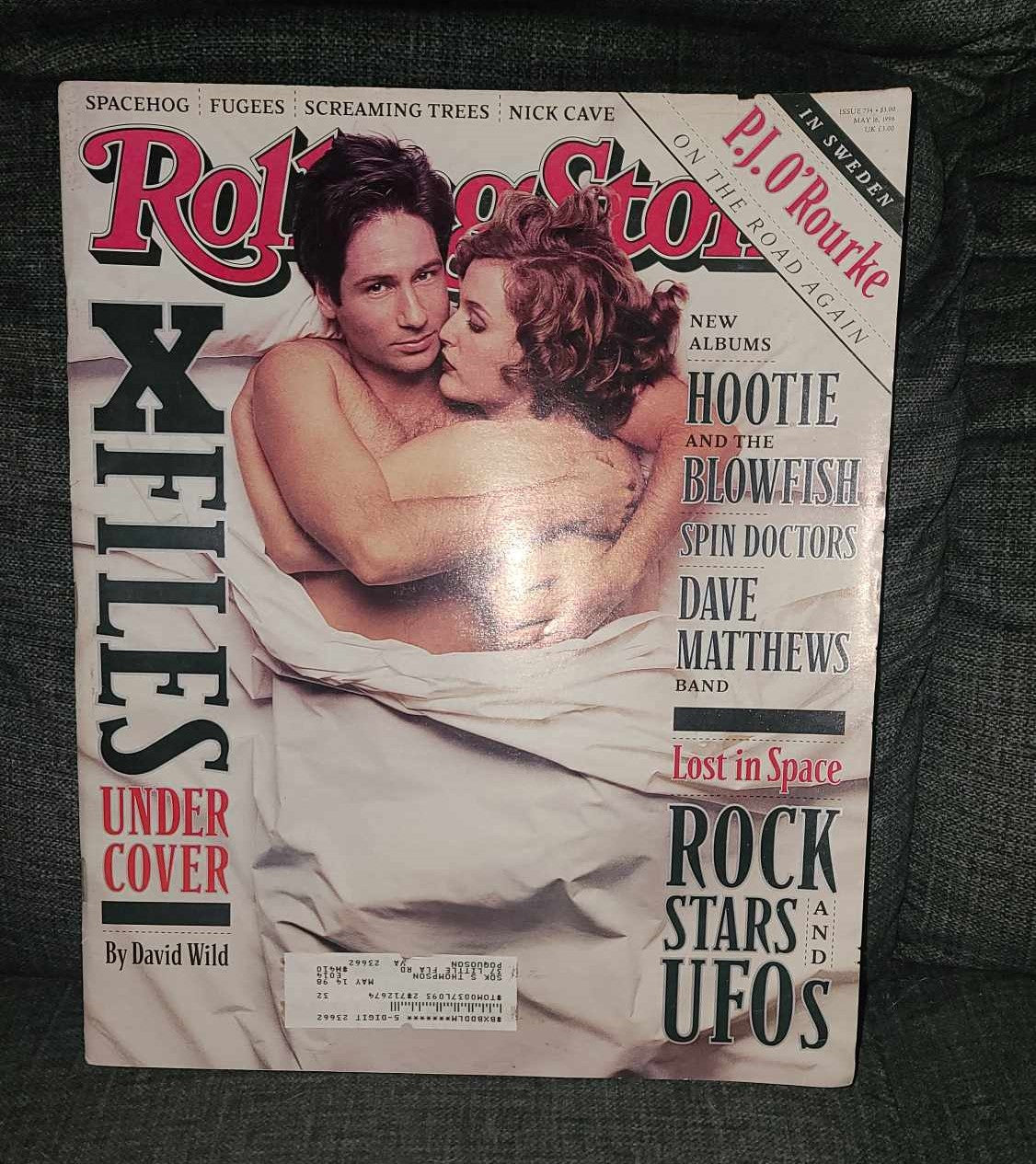 Rolling Stone Magazine - David and Gillian Cover