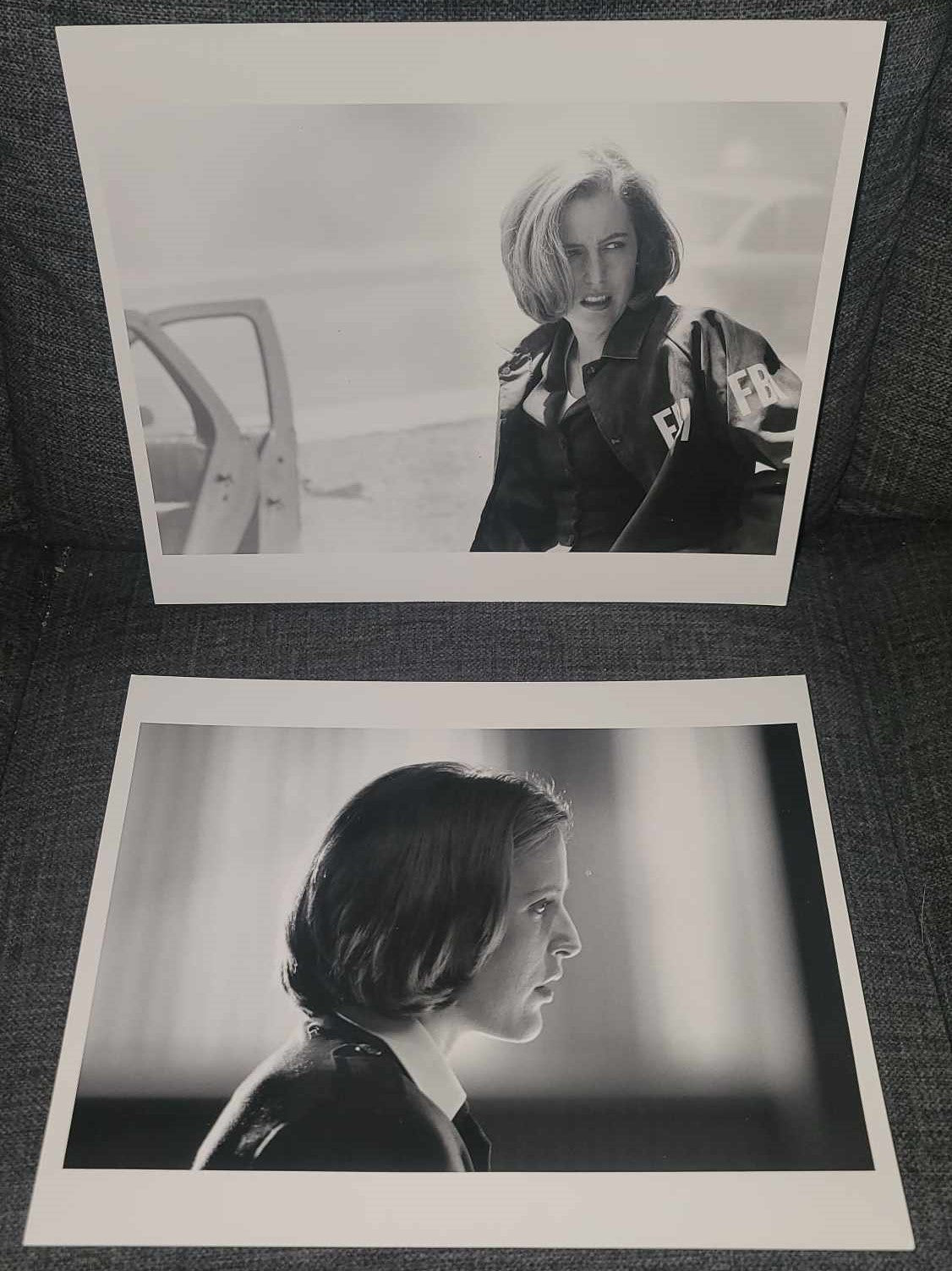 Fight the future black and white 8x10 production stills-A