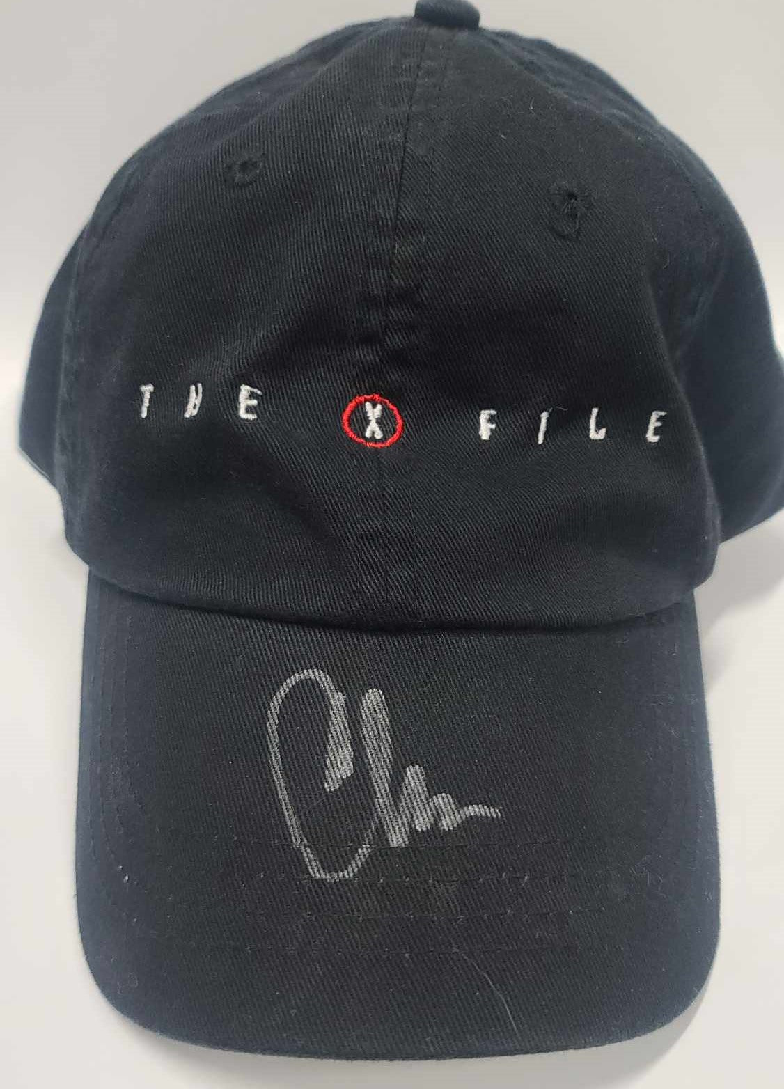 X-Files Hat -Autographed by Chris Carter