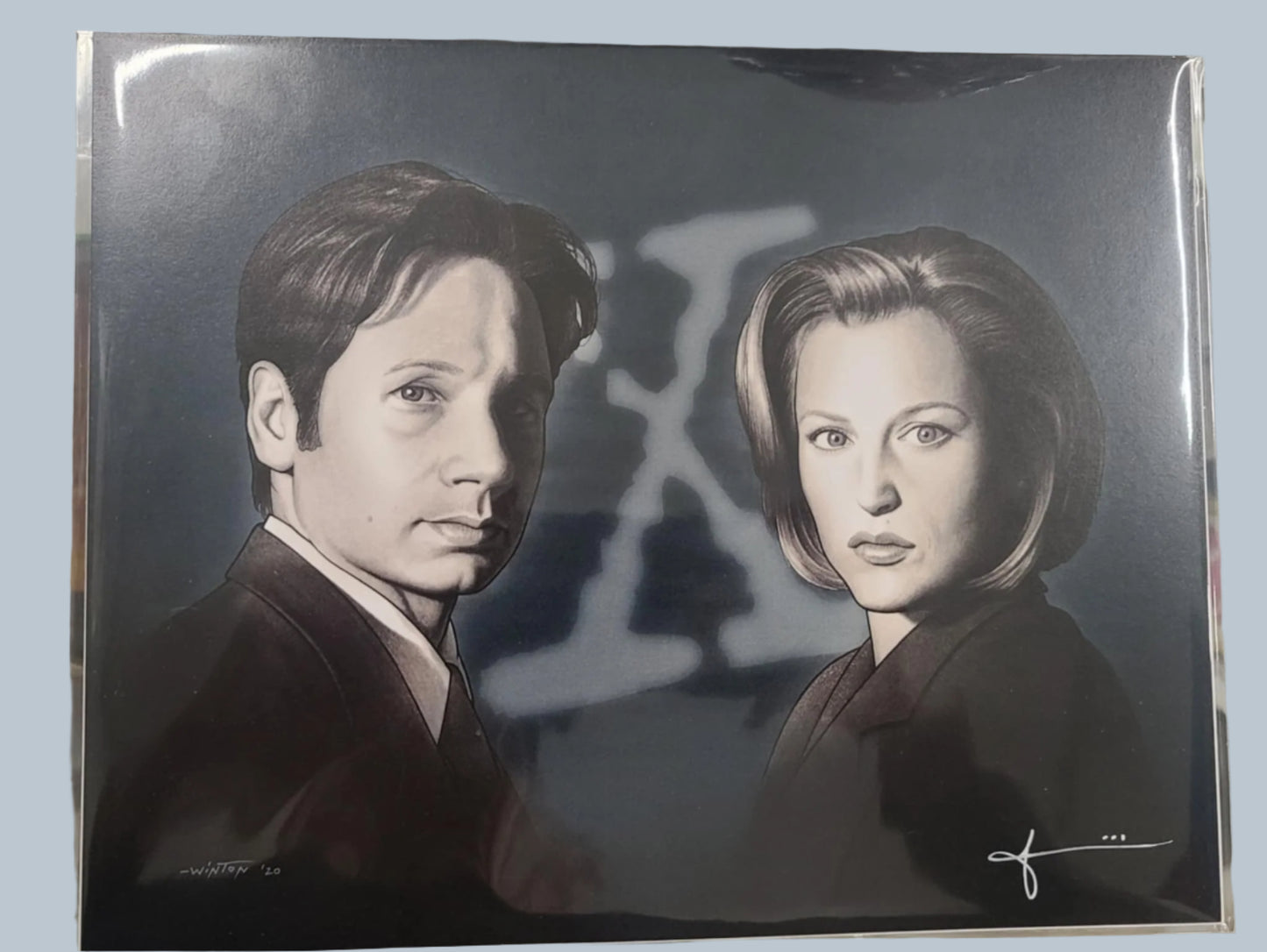 X-Files Custom Art Print - Dark