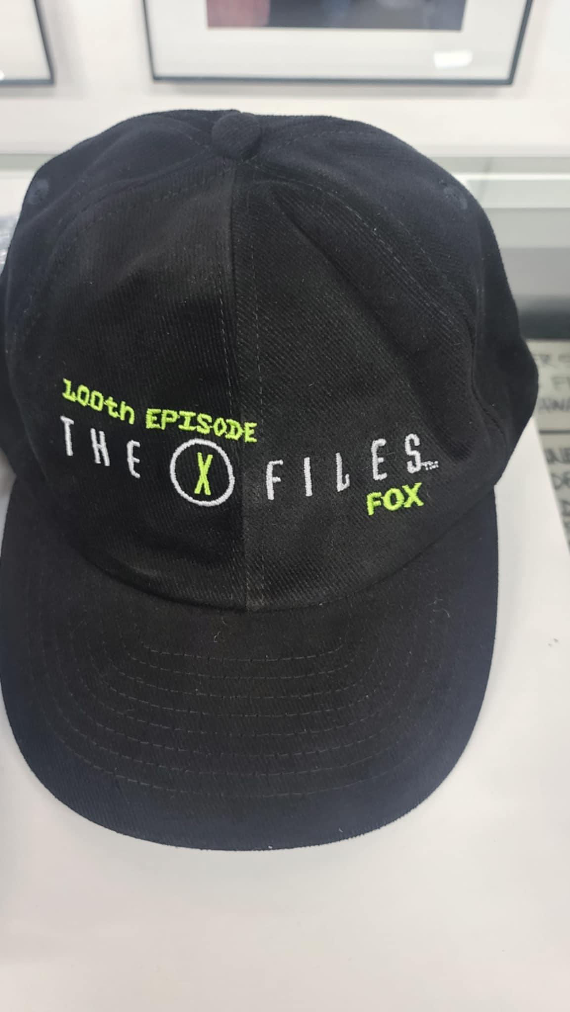 X-Files - 100th Episode Hat - Promotional- Final Wrap Party