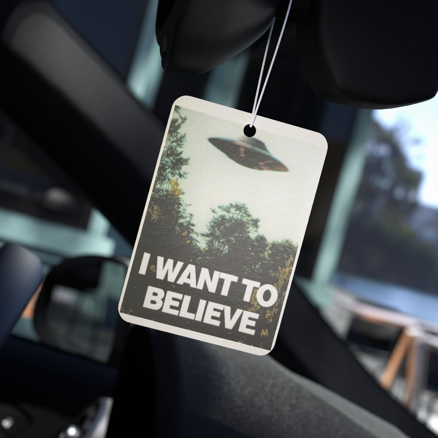 I Want To Believe Car Air Freshener -XFP Direct