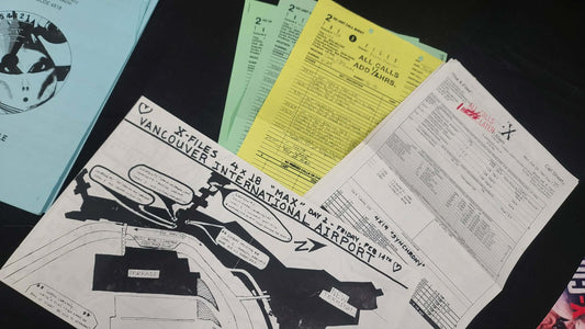 *X-Files - Original Production Used Script - Max