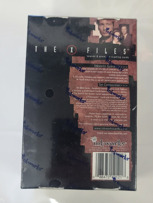 *X-Files- Trading Cards Season 8 -Sealed Box
