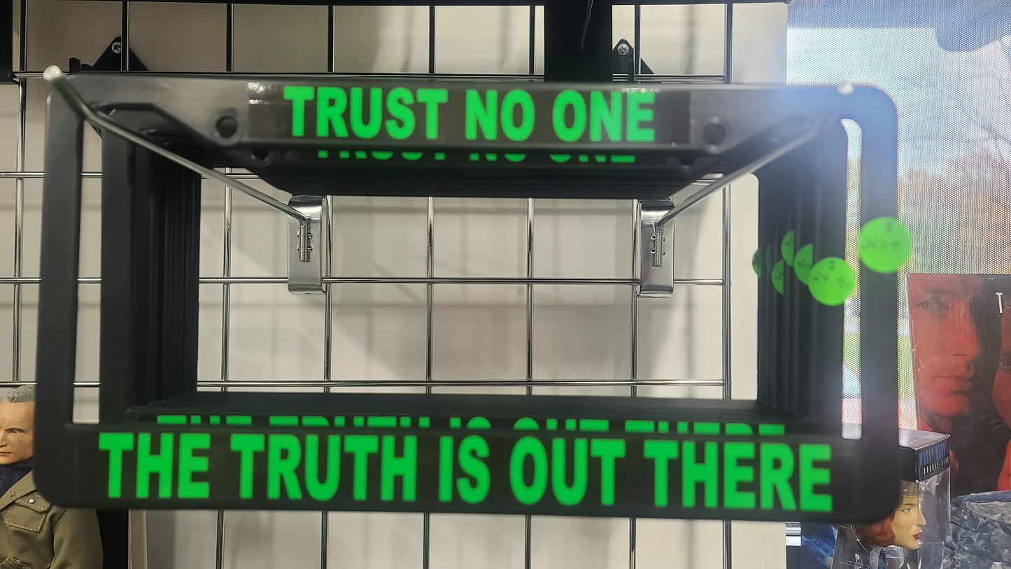 License Plate Frame - The X-Files