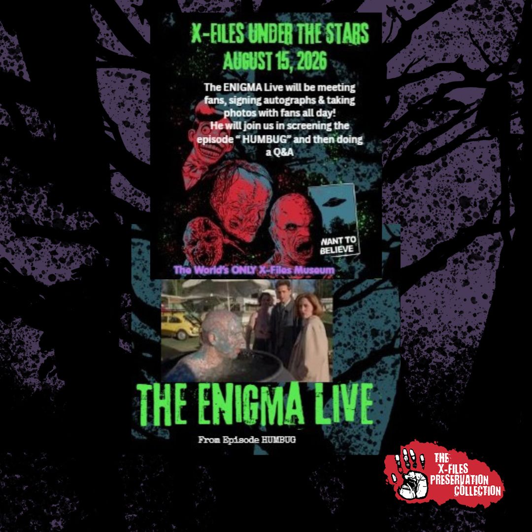 X-Files Under the Stars with Special Guest -The Enigma Live-PLEASE READ DESCRIPTION IN FULL BEFORE BUYING
