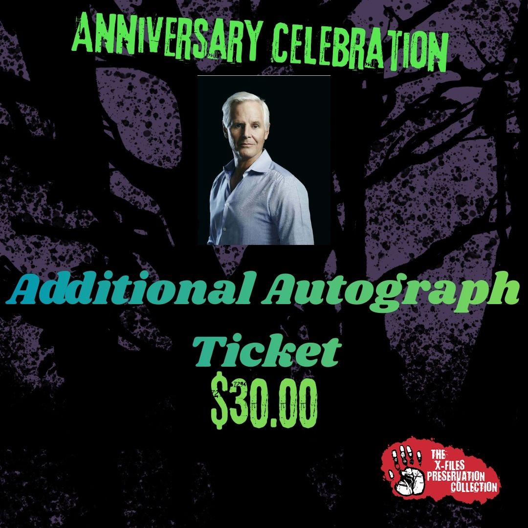 Autograph Ticket - Anniversary Celebration - PLEASE READ DESCRIPTION IN FULL BEFORE BUYING