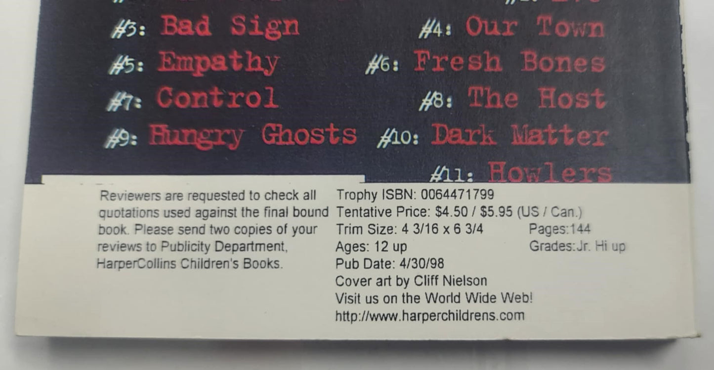 X-Files - Uncorrected Proof- Grotesque -Very Rare