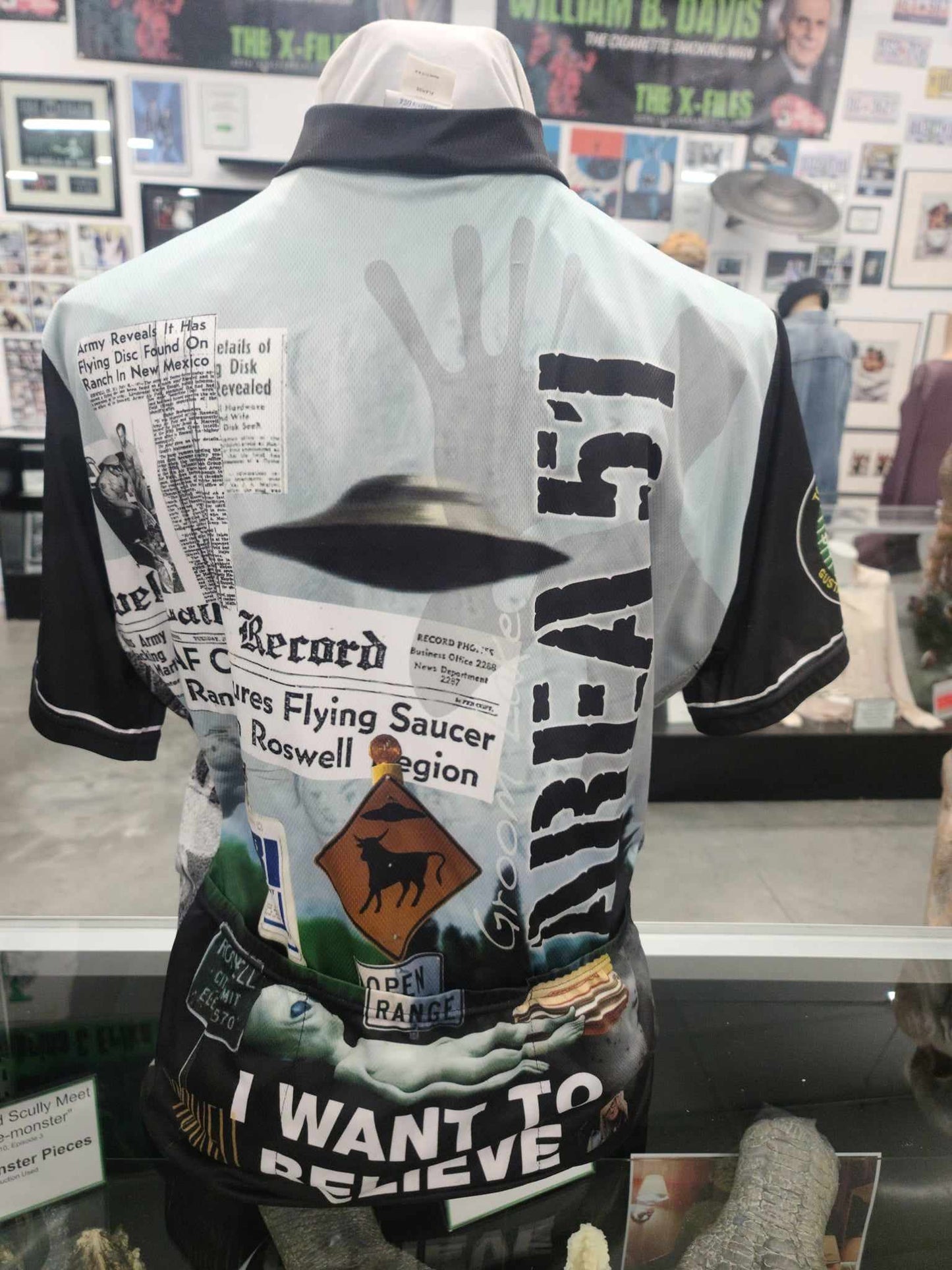 The X-Files Area 51 Bicycle Shirt