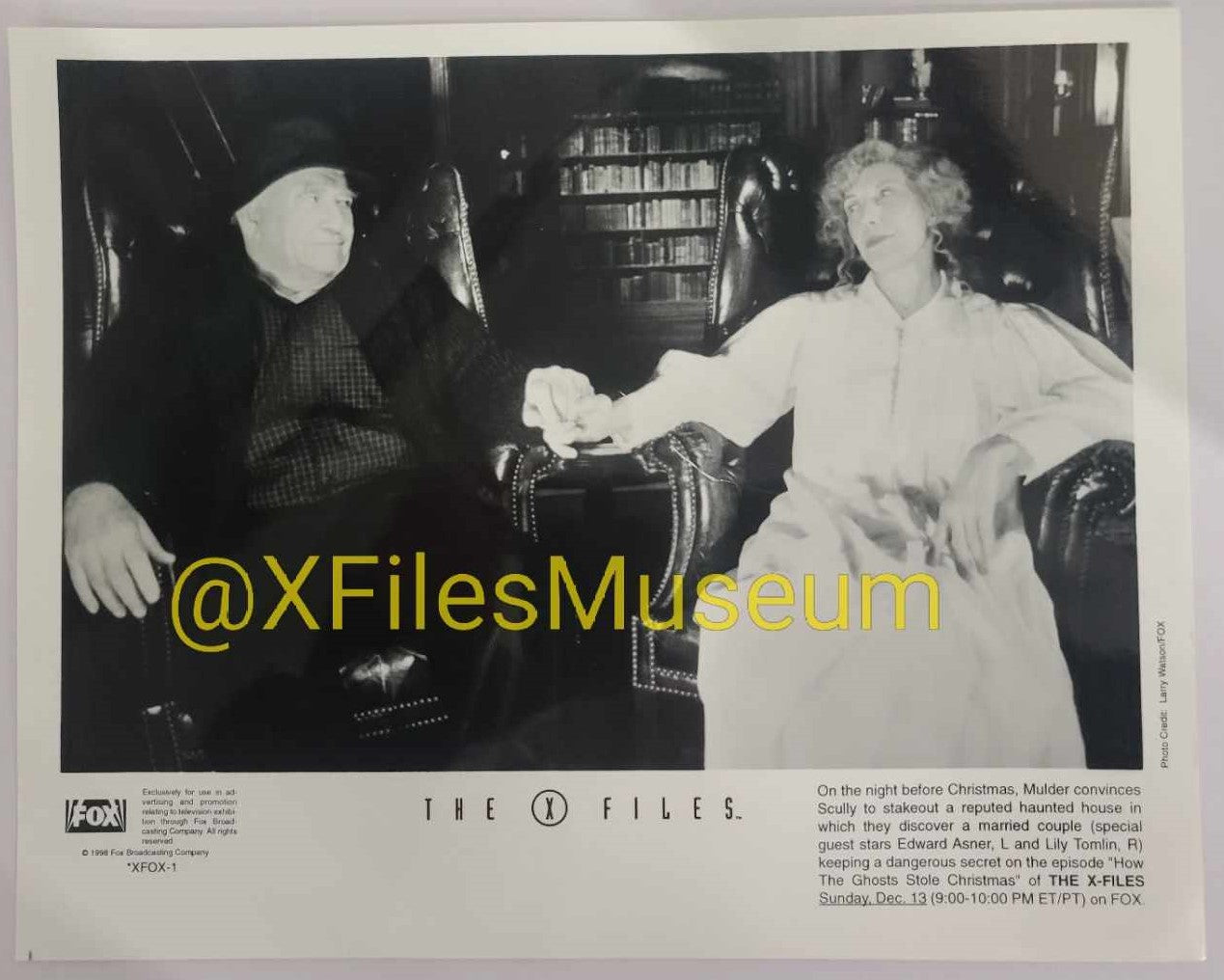 "How The Ghosts Stole Christmas" Press Photo 8" x 10"