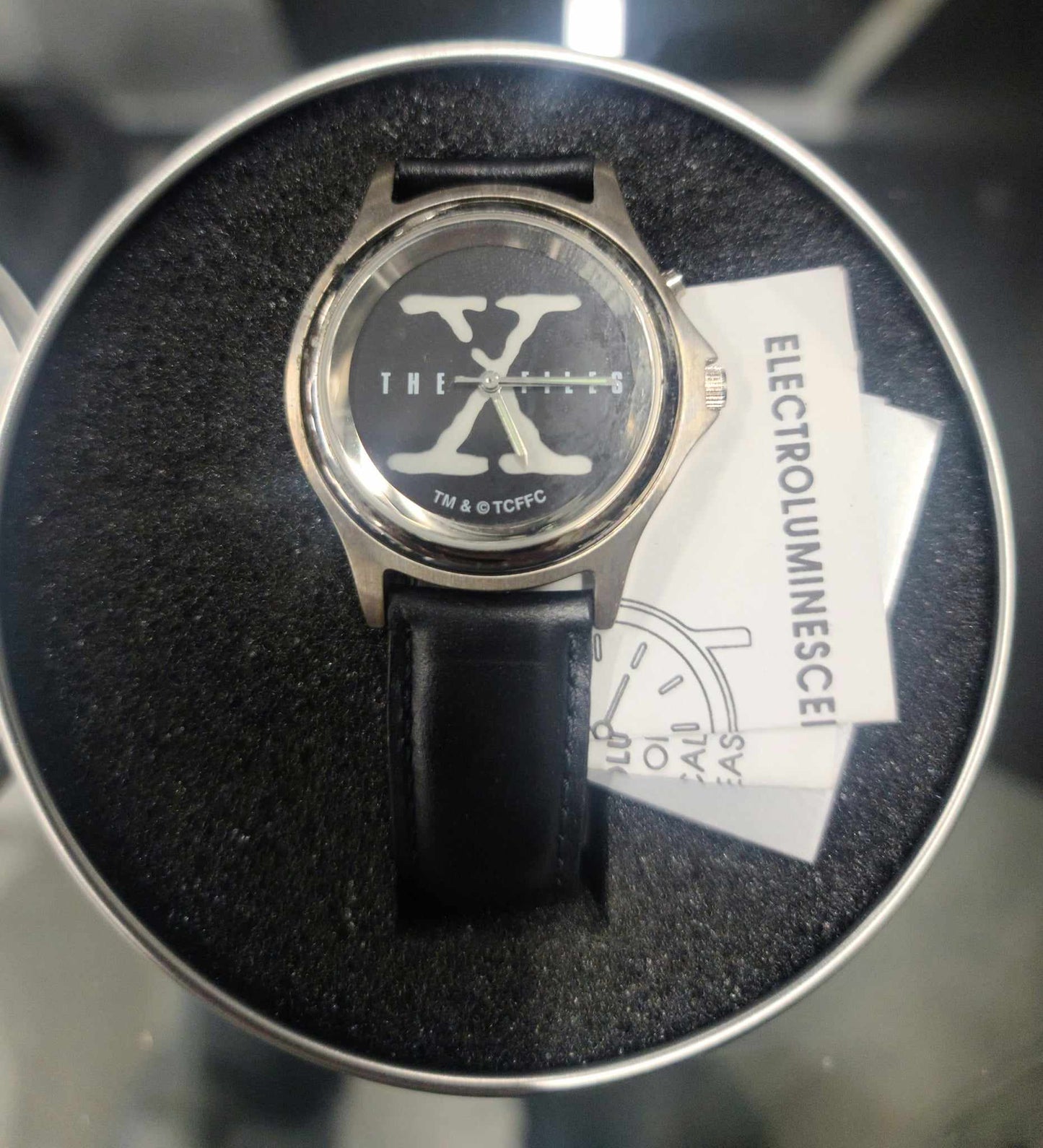 The X-Files Limited Edition Logo Watch in Metal Display Tin