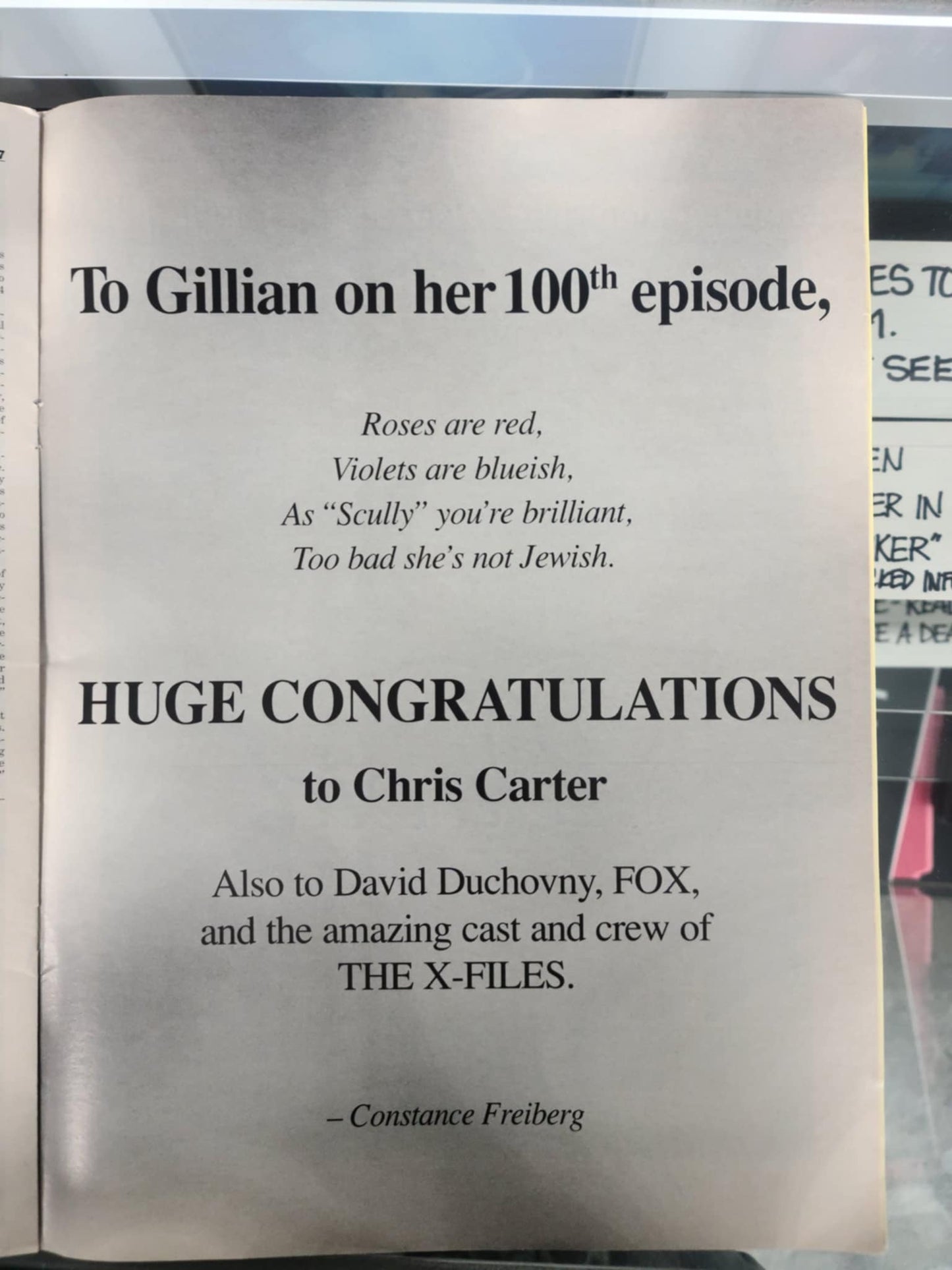 Variety Magazine 100th Episode Edition