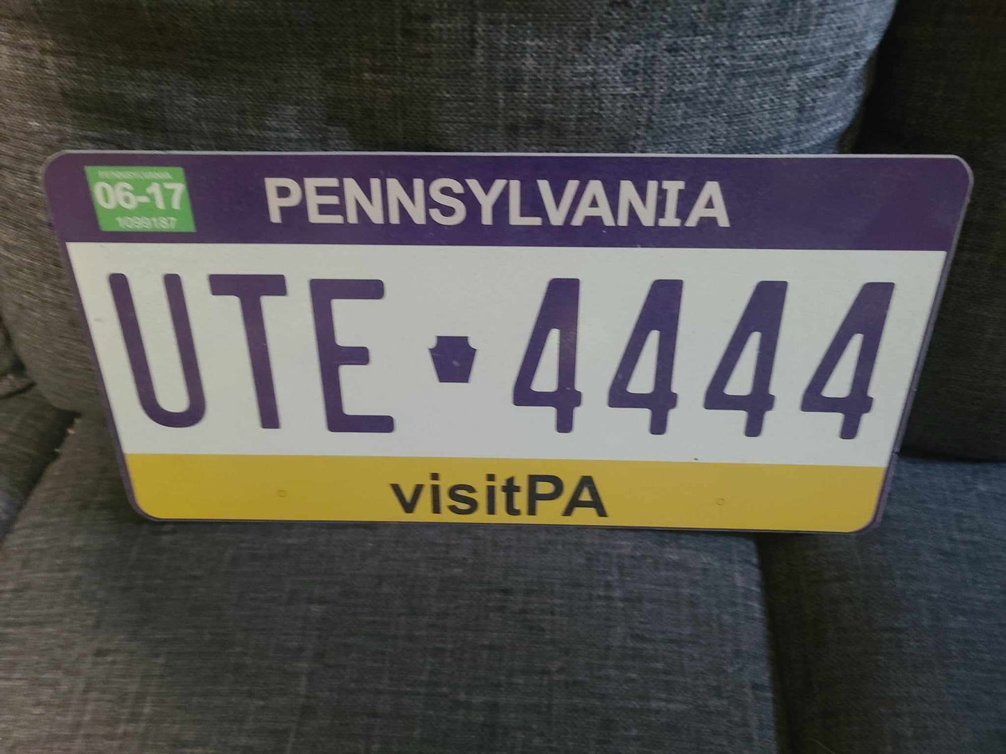 Production Used License Plate - Season 10