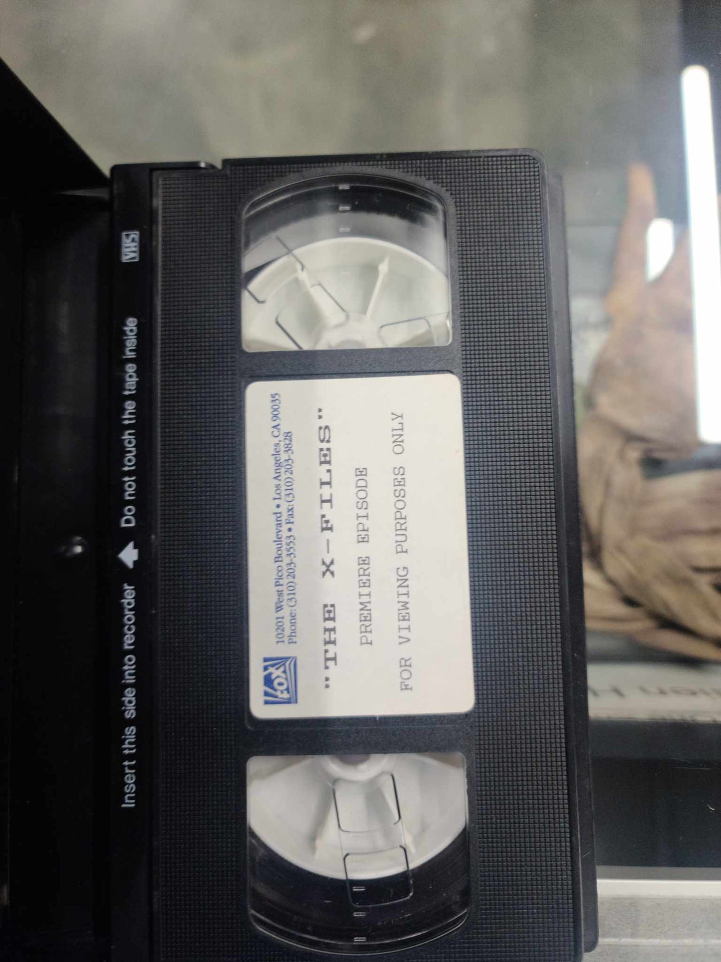 The X-Files Premiere Episode- FOX network viewing tape (VHS) - VERY RARE!