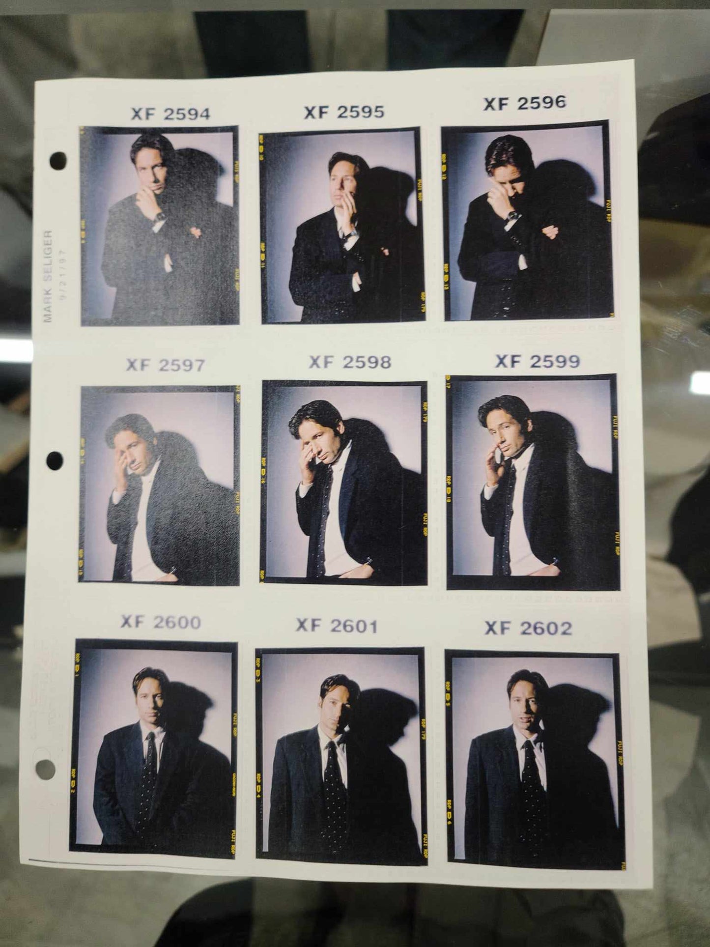 X-Files Fight The Future Photo Shoot - Mark Seliger Photographer #2594-2602