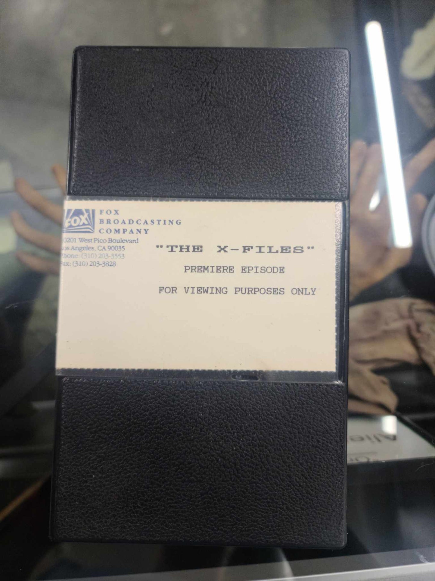 The X-Files Premiere Episode- FOX network viewing tape (VHS) - VERY RARE!
