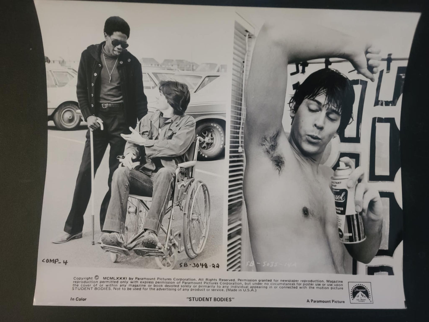 "STUDENT BODIES" Press Still-Horror
