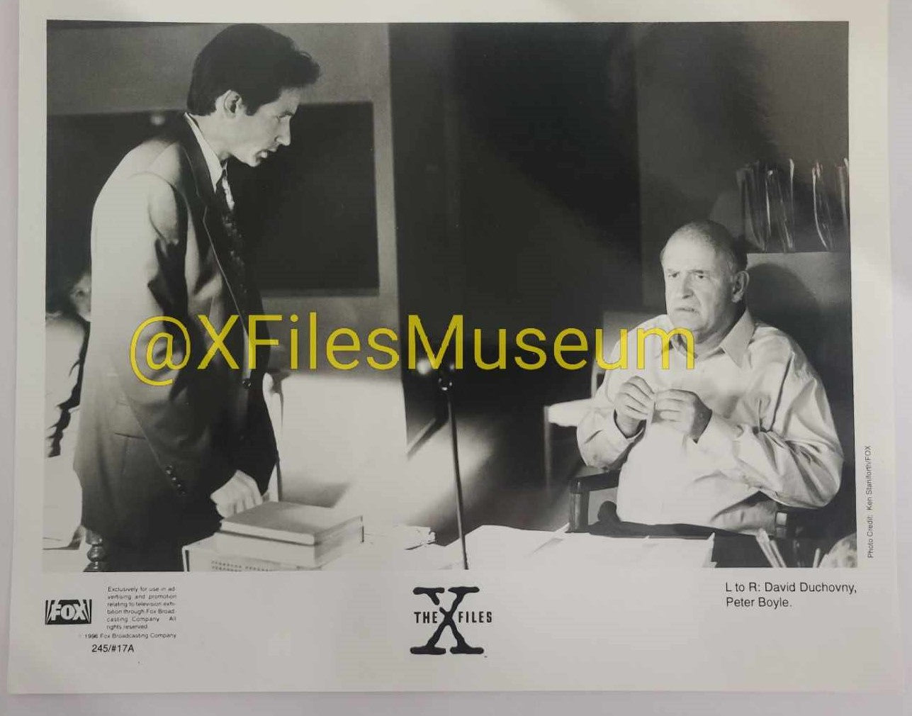 "Clyde Bruckman's Final Repose" Press Photo 8" x 10"