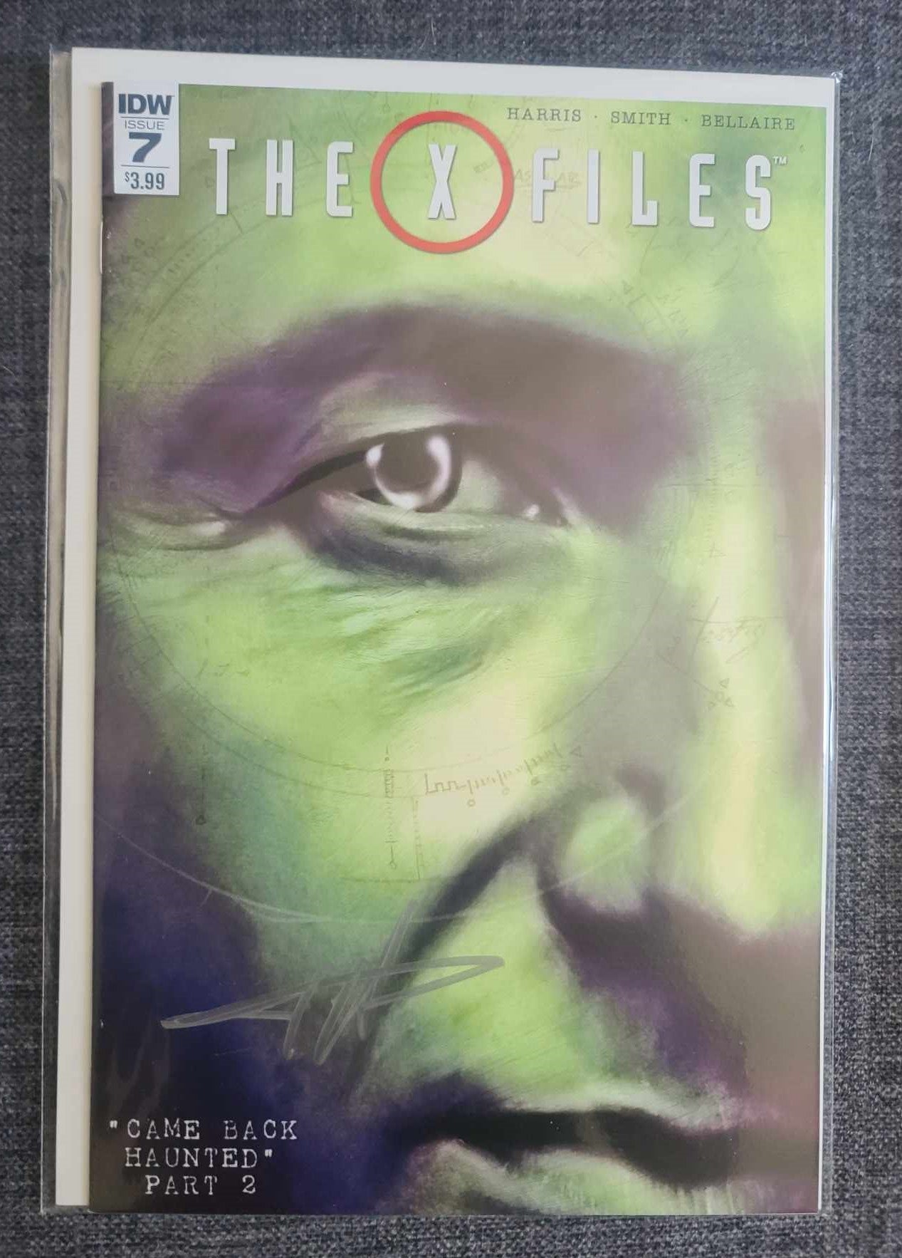 The X-Files Season IDW #7 - Autographed by Joe Harris