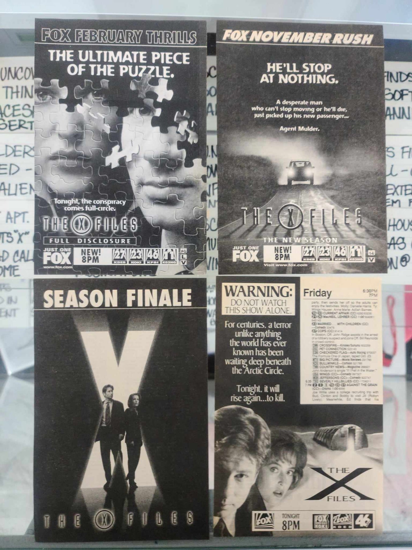 X-Files Ads/Clippings from TV Guide #2