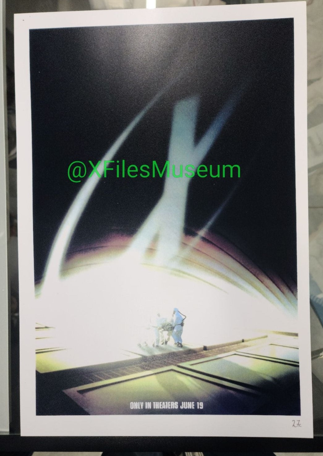 The X-Files FIGHT THE FUTURE Concept Art Print "II" 8" x 10"