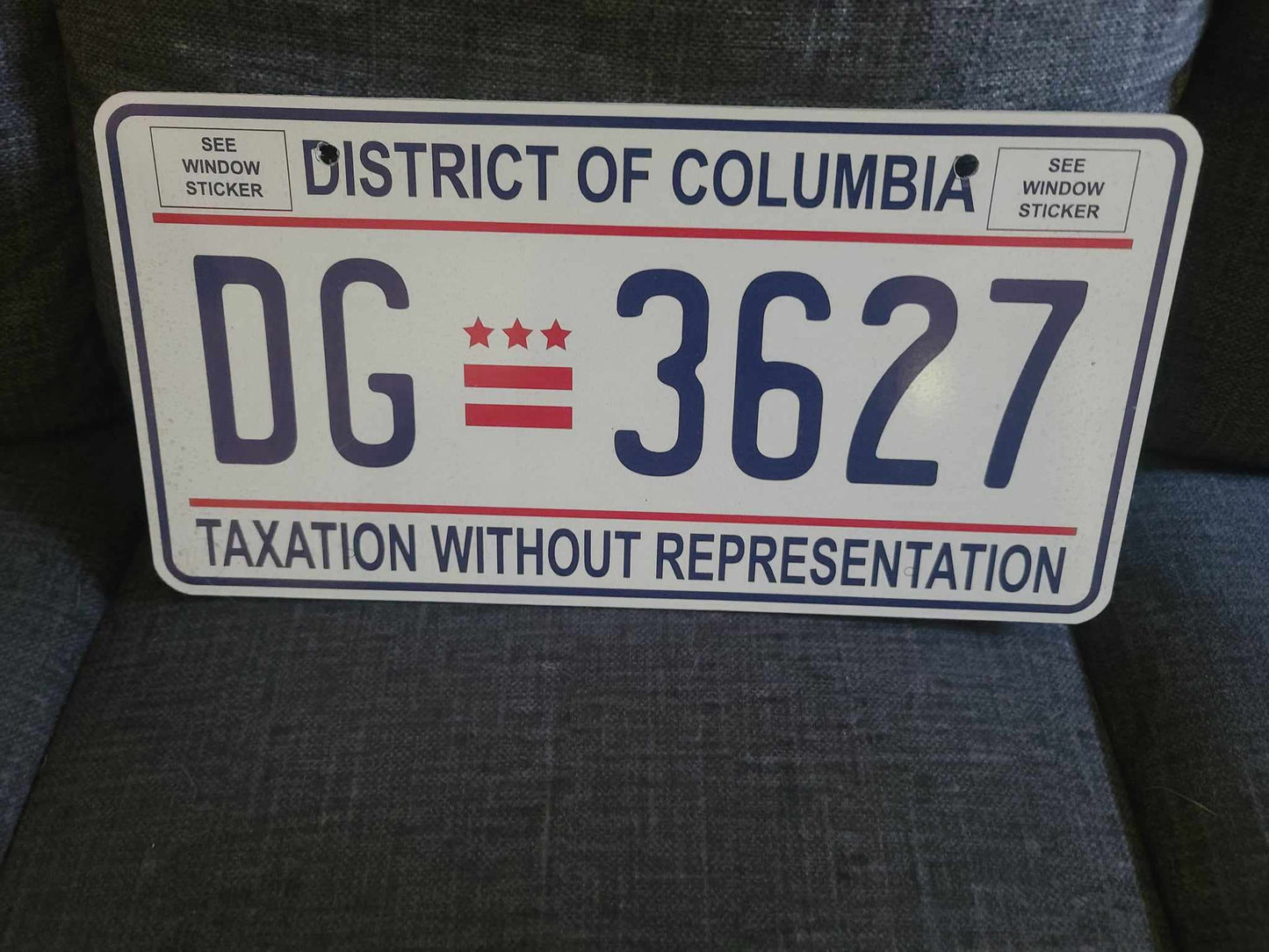 Production Used License Plate - Season 10