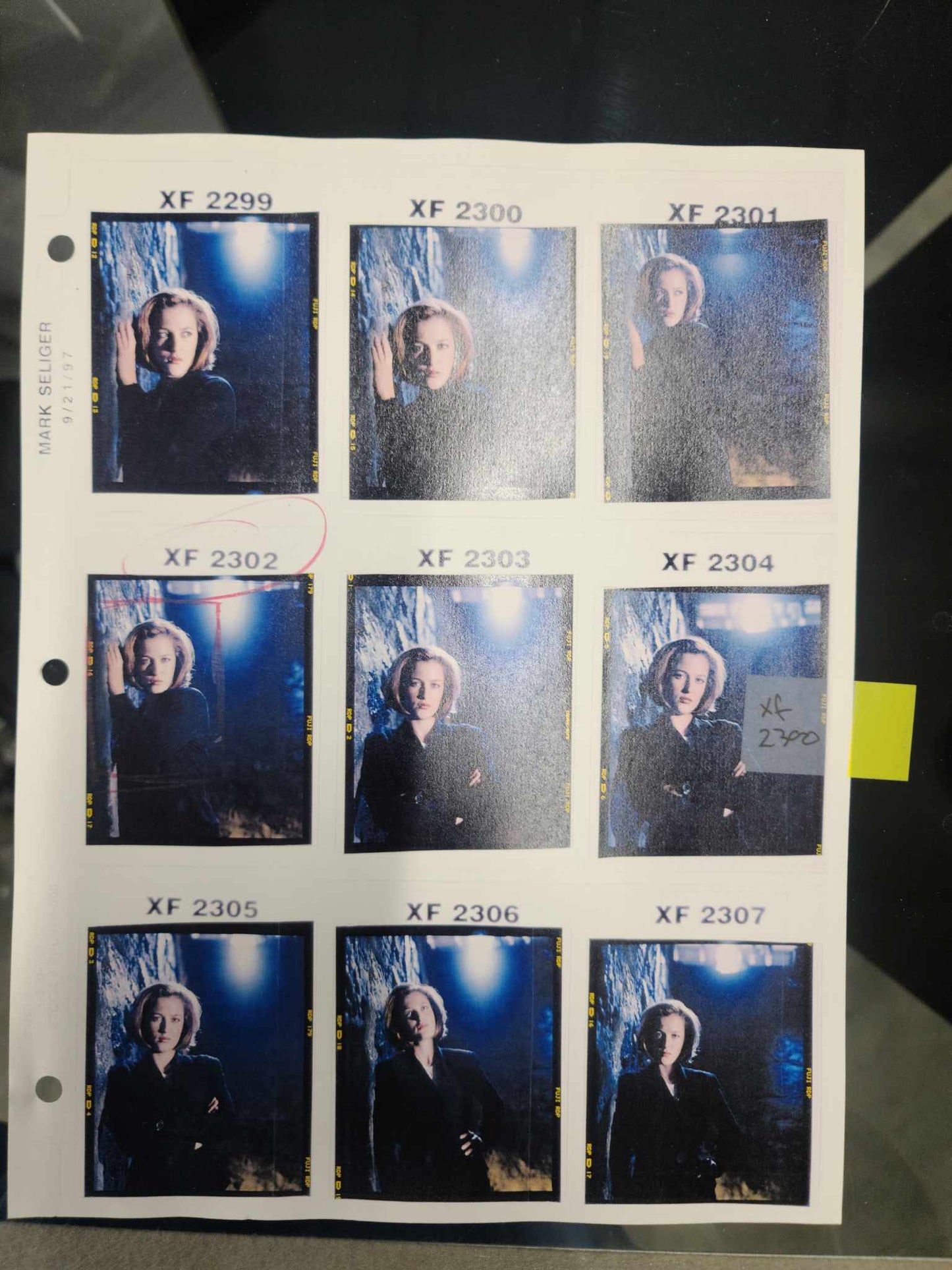 X-Files Fight The Future Photo Shoot - Mark Seliger Photographer #2299-2307