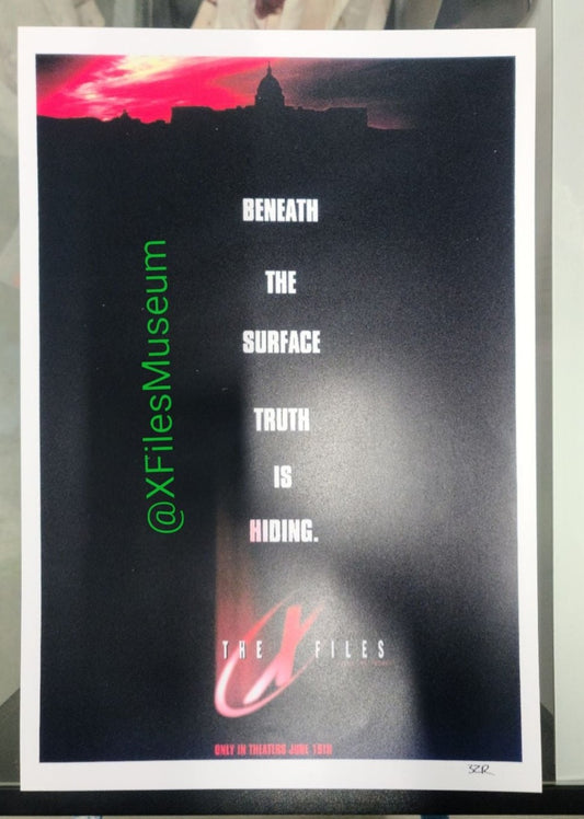 The X-Files FIGHT THE FUTURE Concept Art Print 13" x 19" Poster Print - 83