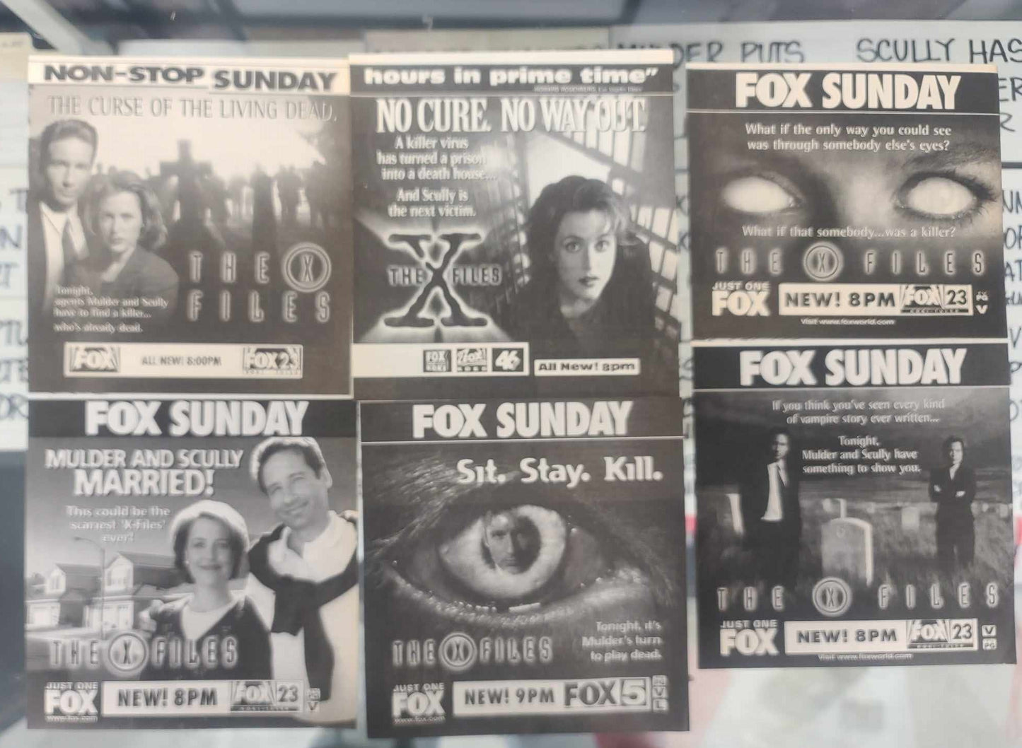 X-Files Ads/Clippings from TV Guide #7
