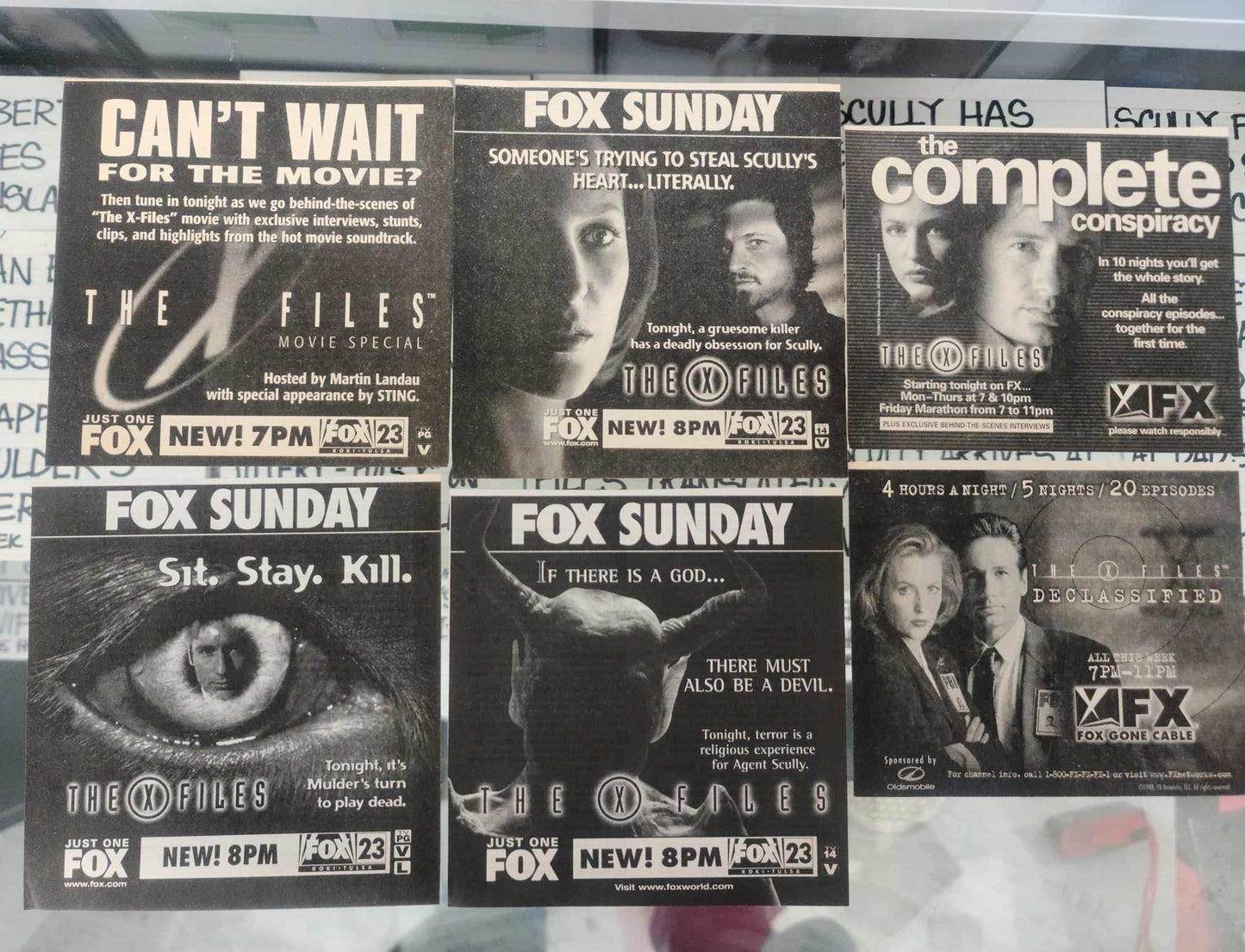 X-Files Ads/Clippings from TV Guide #5