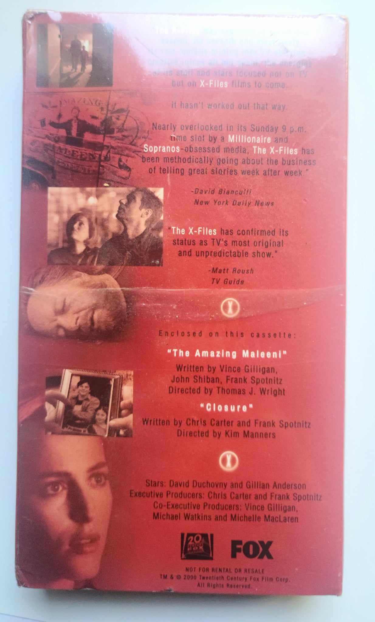 The X-Files For Your Consideration VHS Screener