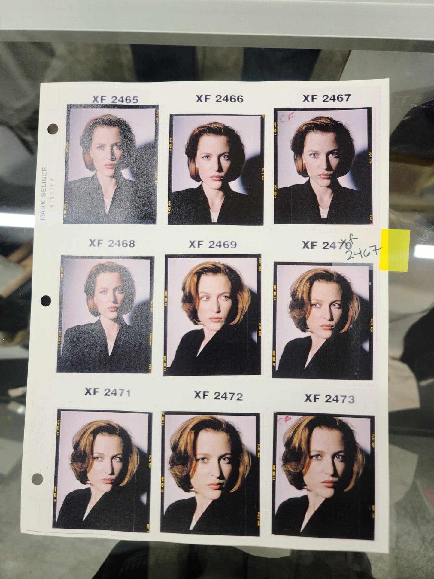 X-Files Fight The Future Photo Shoot - Mark Seliger Photographer #2565 - 2473