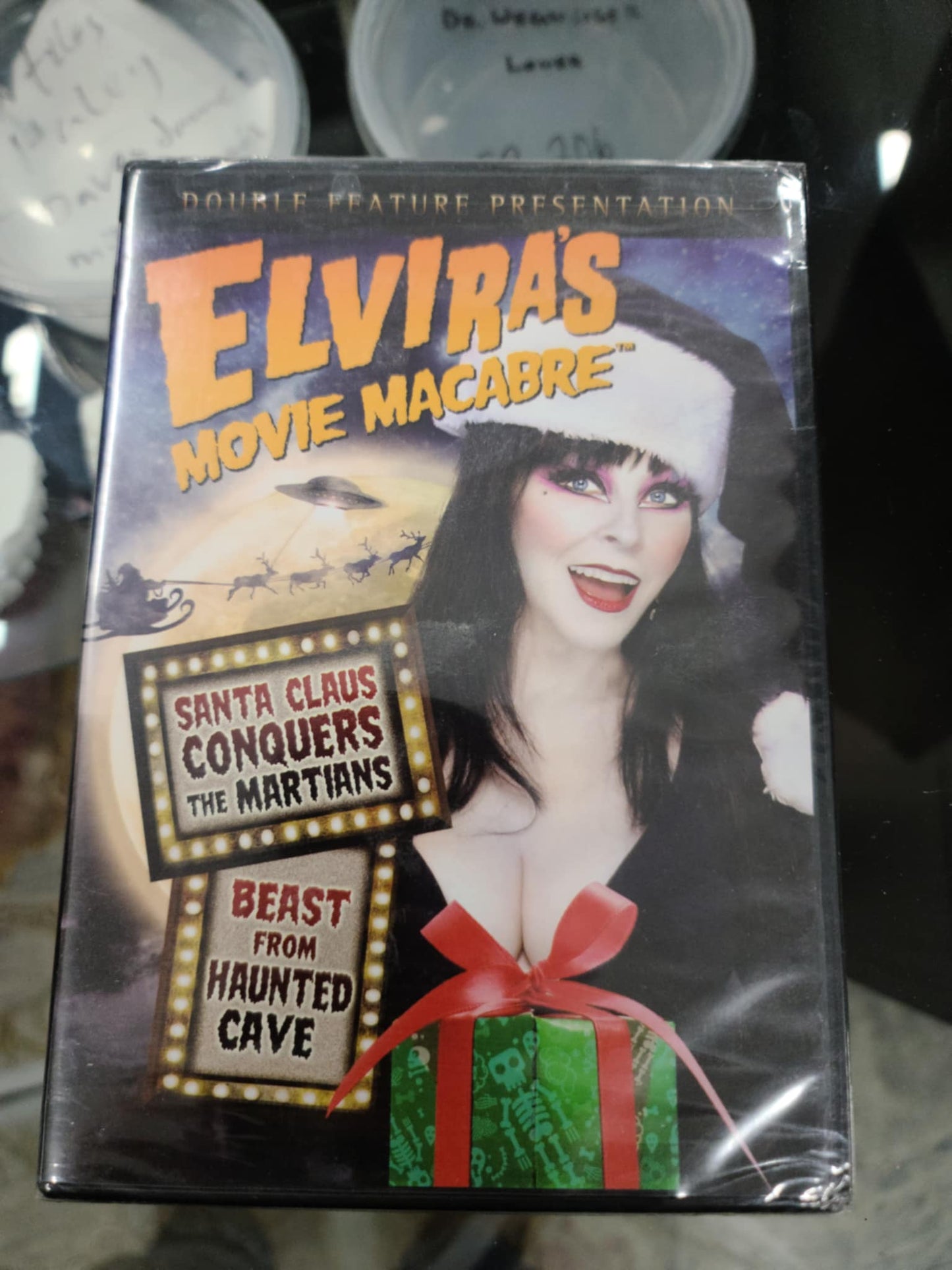 Elvira Movie Macabre - Santa Claus Conquers the Martians & Beast from Haunted Cave -  Horror