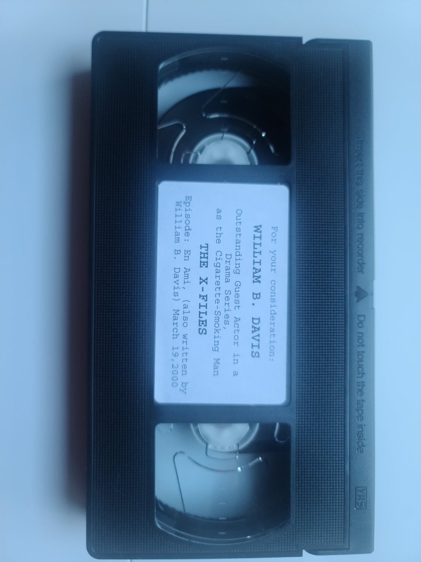 William B. Davis -For Your Consideration -Academy VHS Screener
