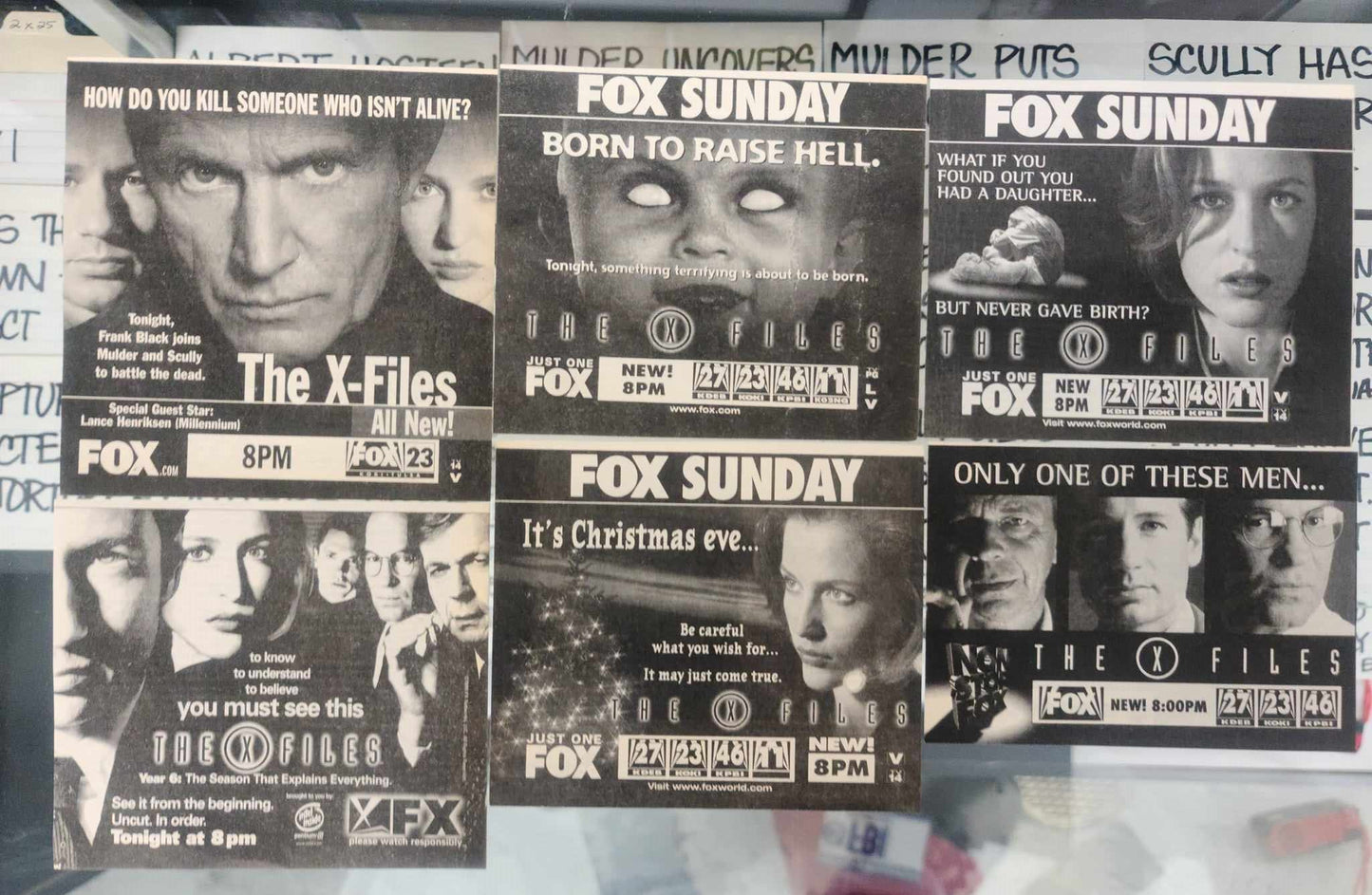 X-Files Ads/Clippings from TV Guide #6