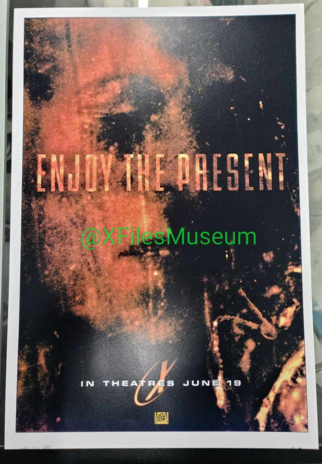 The X-Files FIGHT THE FUTURE Concept Art Print "WW" 8" x 10"