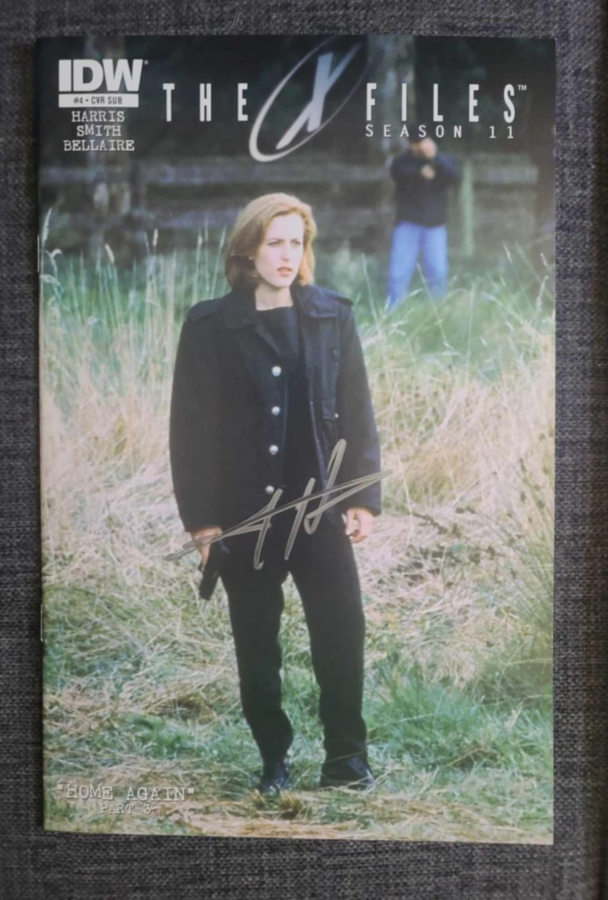 X-Files Season 11 Comic #4 - IDW - Autographed by Joe Harris