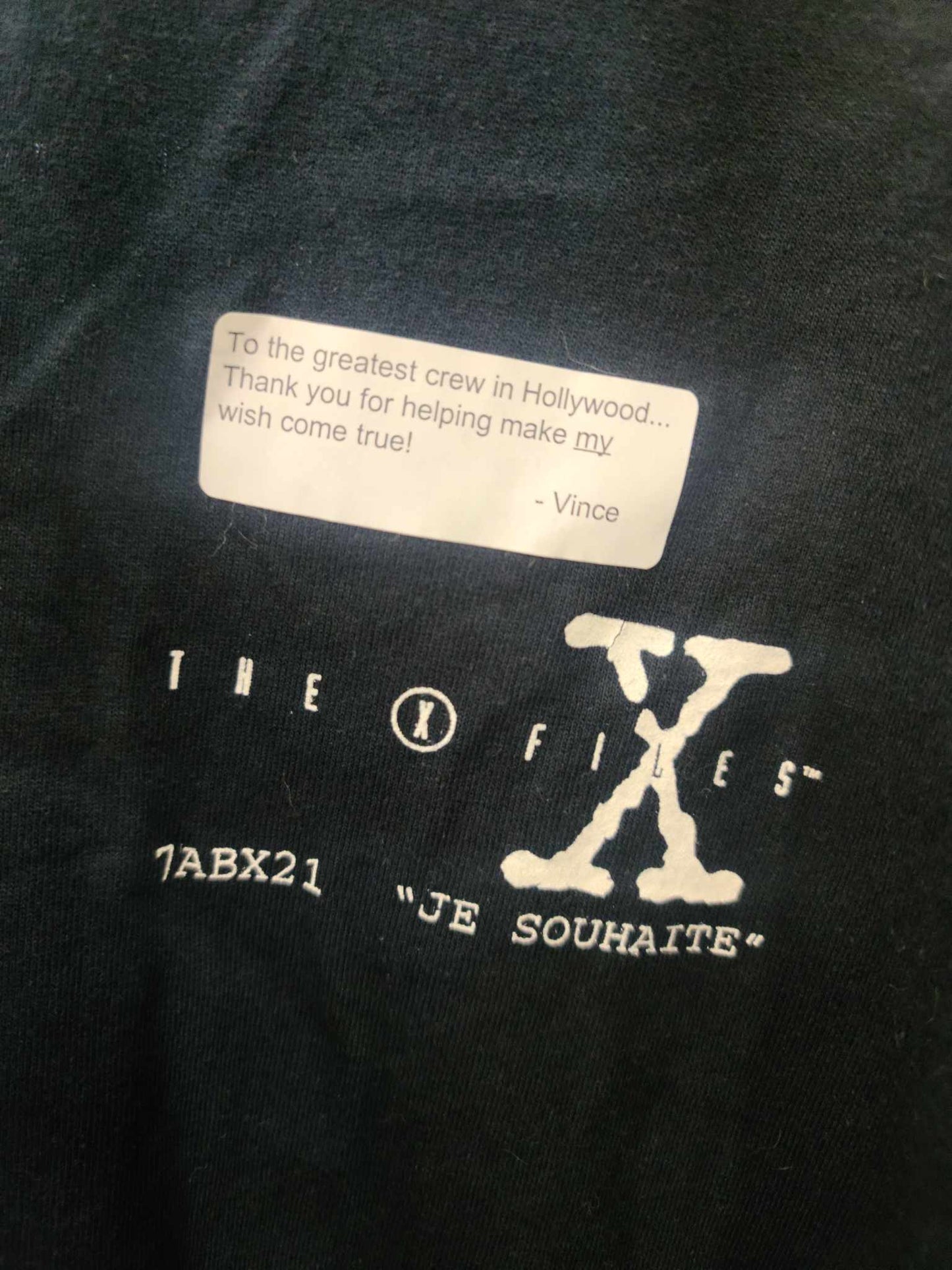 Vince Gilligan Crew Gift -TShirt - Episode "Je Souhaite"