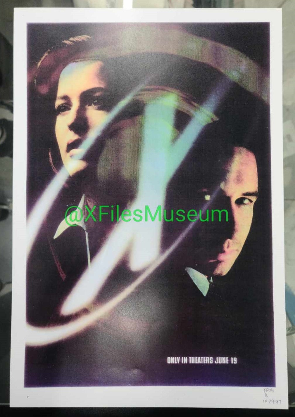 The X-Files FIGHT THE FUTURE Concept Art Print 13" x 19" Poster Print -47