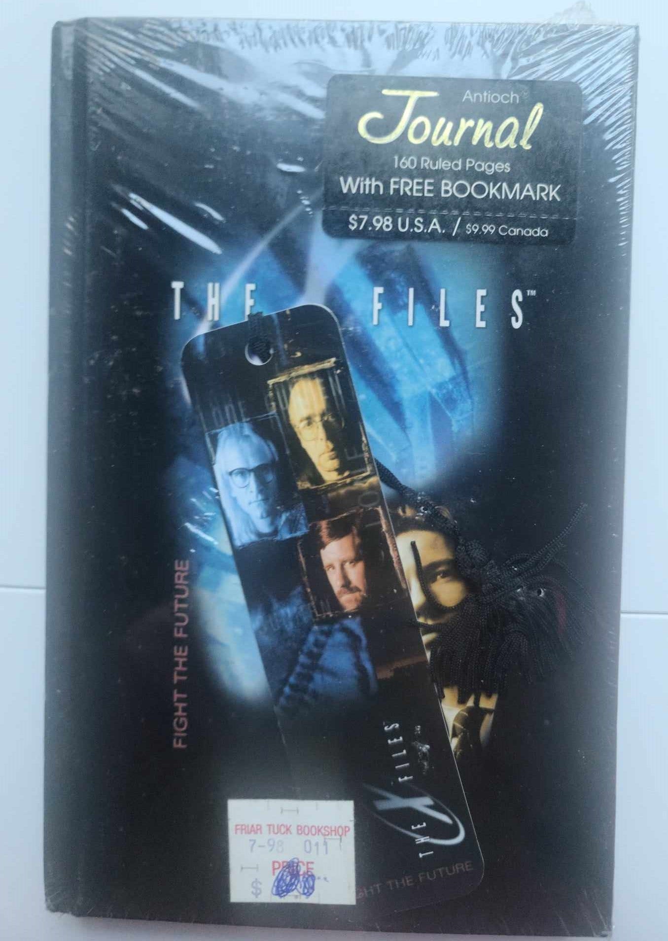 The X-Files Fight The Future Journal -Blue