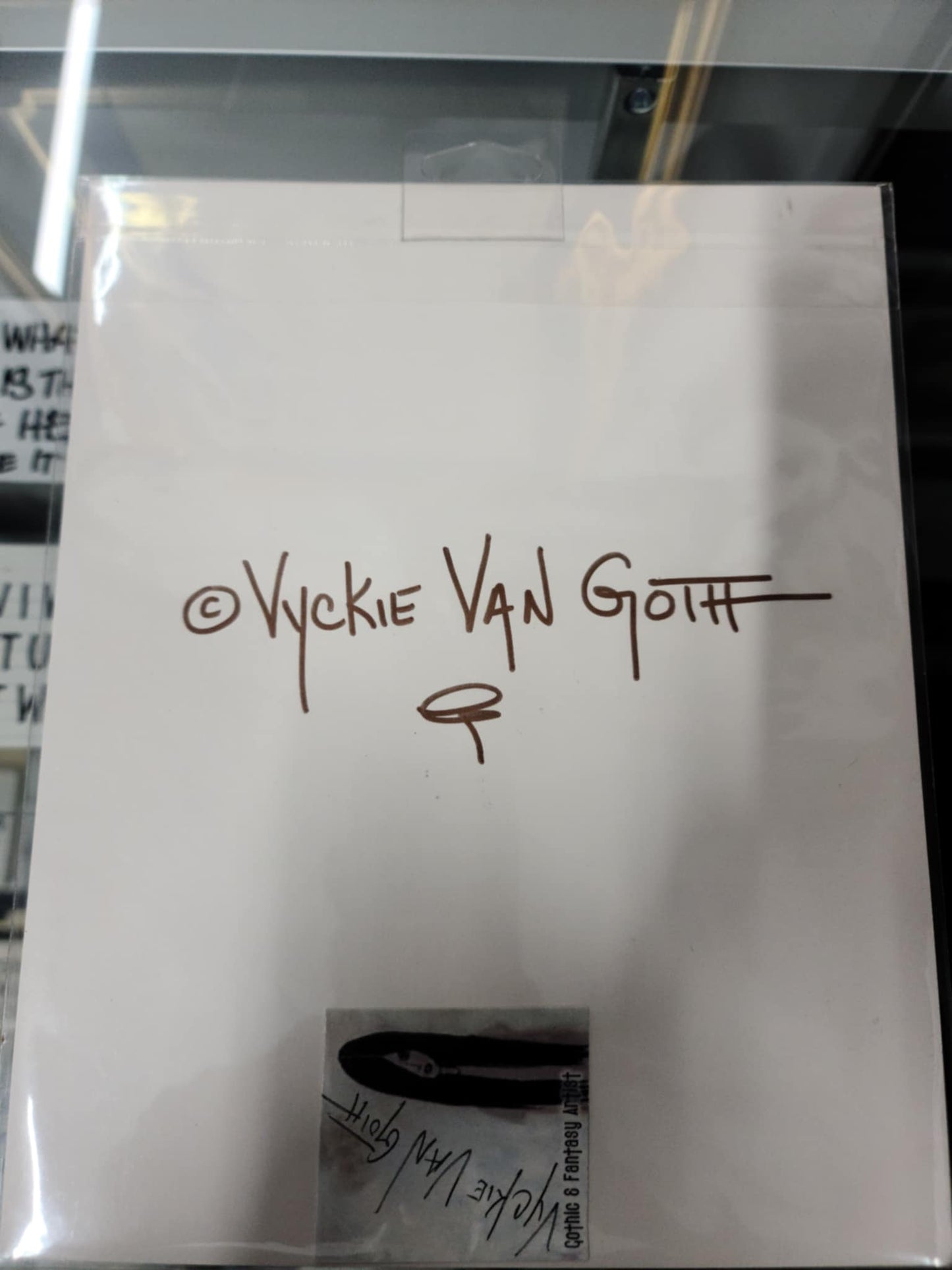 Vyckie VanGoth Art Prints - Critter - Horror