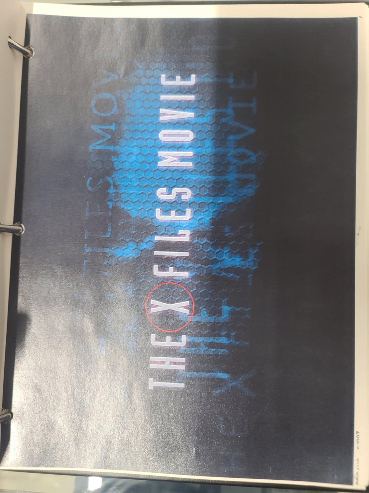 FIGHT THE FUTURE Textiles and Treatments Concept Binder